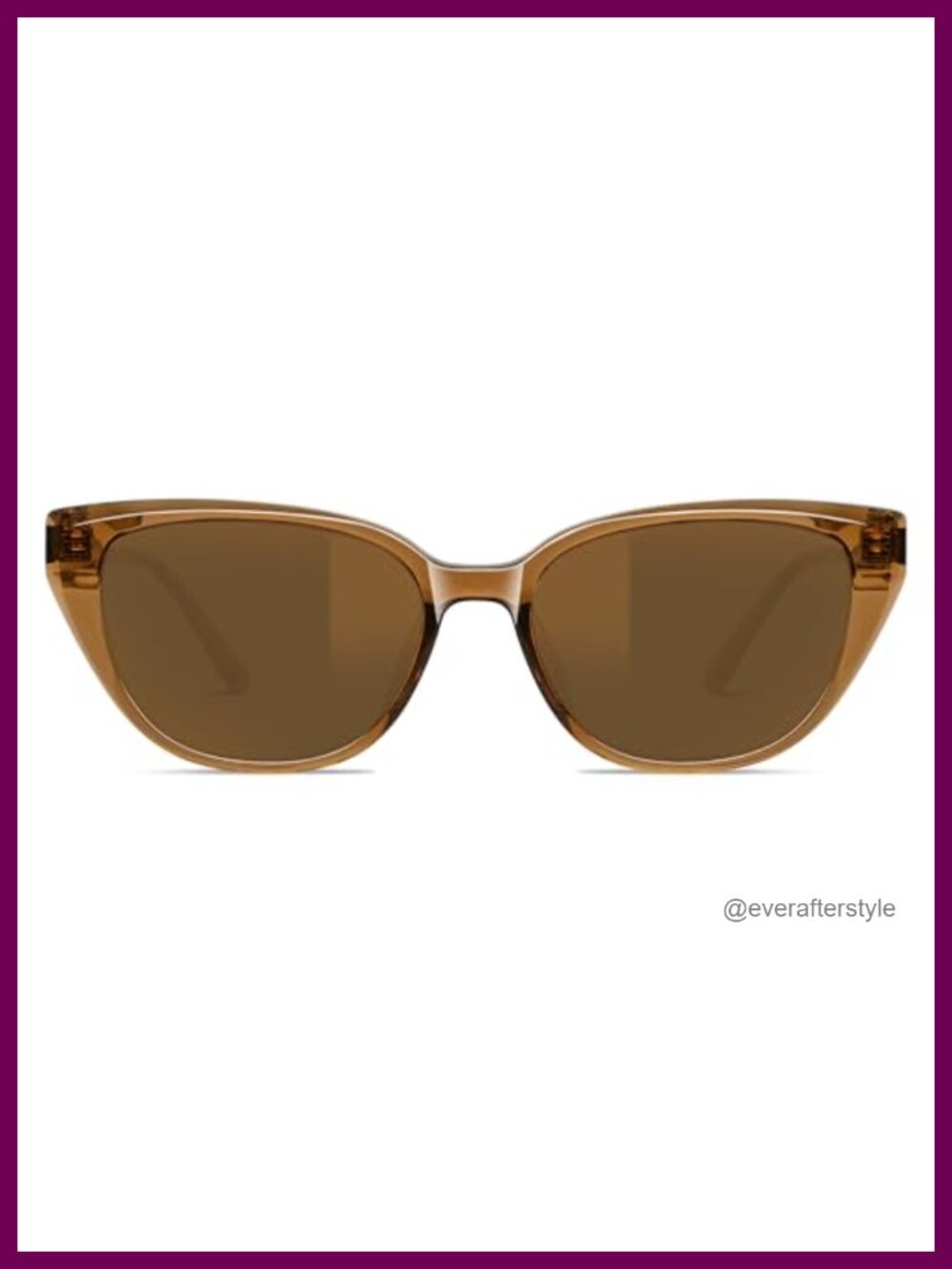 Corning Glass Lens Polarized Sunglasses for Women UV400 Retro Fashion Scratch
